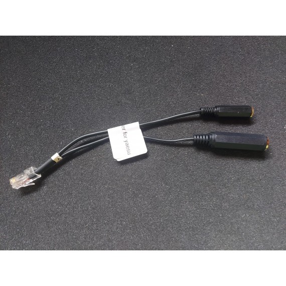 PC mic adapter for Yaesu (RJ45)