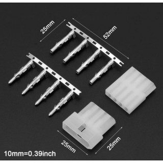 4 pin han og hun molex