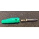 Banan plugg - han 4mm pr stk.
