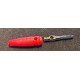 Banan plugg - han 4mm pr stk.
