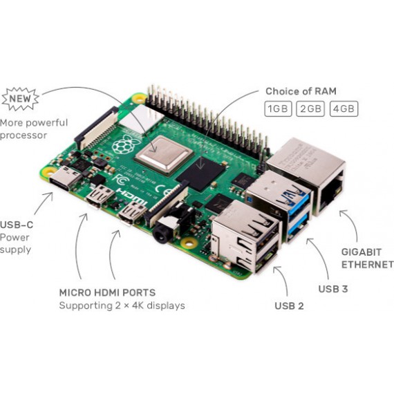 Raspberry - PI 4 B (8GB)