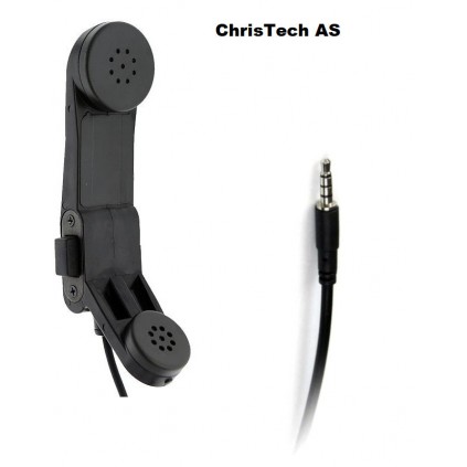 ChrisTech - Militær-Telefon (3,5m stereo 4pin jack)