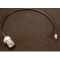 SMA han pigtail til so-239 (RG-174)