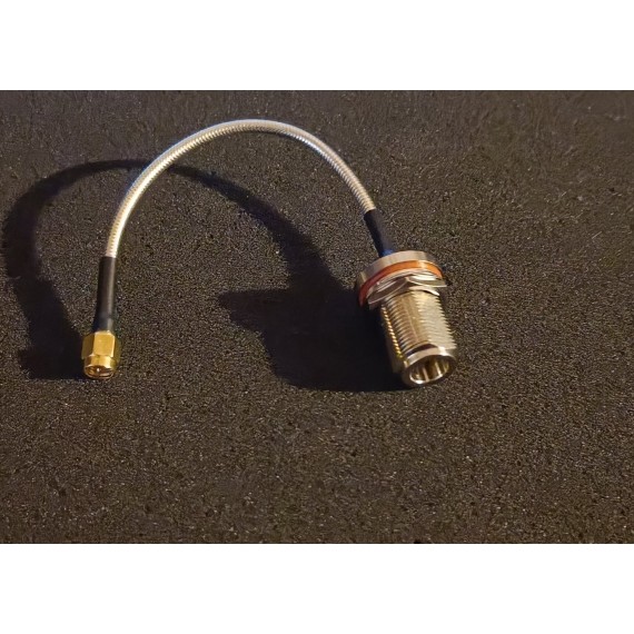 N-hun pigtail til SMA han (RG-402)