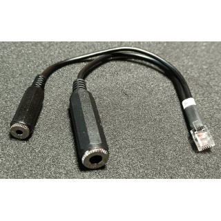 PC mic adapter for Yaesu - FTM xx (RJ11)