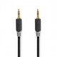 Nedis - 3,5mm jack til 3,5mm lydkabel 1m
