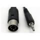 Acom s serie 15 pin CI-V til 7 pin for ICOM