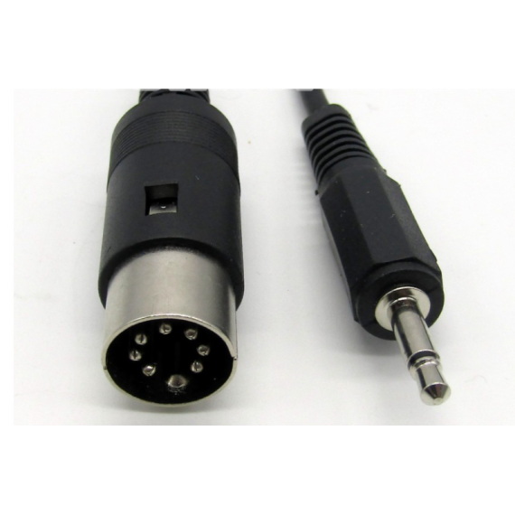 Acom s serie 15 pin CI-V til 7 pin for ICOM