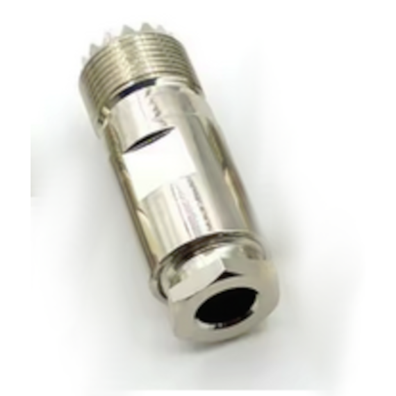 SO-239 lodde/skru til 10,3mm coax