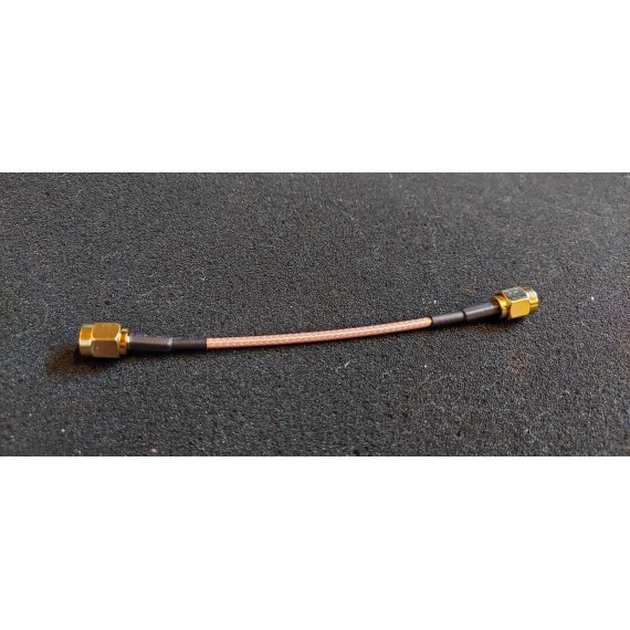 SMA Han - SMA han 10cm ( Pigtail)